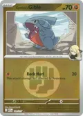 Cynthia's Gible (Energy Symbol Pattern) #109/217