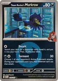 Team Rocket's Murkrow (Energy Symbol Pattern) #126/217