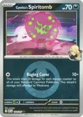 Cynthia's Spiritomb - 133/217 (Energy Symbol Pattern) #133/217