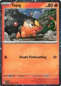 Tepig - 029/217 (Cosmos Holo) #029/217