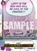 Luffy Is the Man Who Will Be King of the Pirates!!! (Japanese Version 3rd Anniversary Set) OP12-079