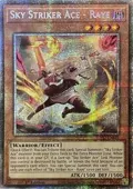 Sky Striker Ace - Raye (Alternate Art) (Starlight Rare) L26D-ENS01