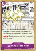Lightning Beast Kiten OP15-076