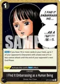 I Find It Embarrassing as a Human Being OP15-097