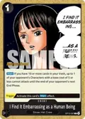 I Find It Embarrassing as a Human Being OP15-097