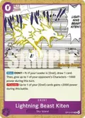 Lightning Beast Kiten OP15-076