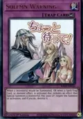 Solemn Warning RA05-EN126