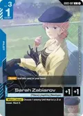 Sarah Zabiarov (Store Tournament Participant Pack 04) GD03-087
