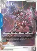 Unicorn Gundam (Destroy Mode) (SP) (LR+) GD01-002