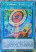 Exceptional Schedule (Starlight Rare) BLZD-EN054