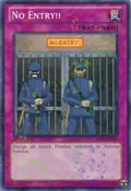 No Entry!! (Mosaic Rare) BP02-EN190