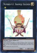 Number 63: Shamoji Soldier NUMH-EN031