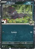 N's Zorua - 097/159 (Cosmos Holo) #097/159