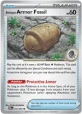 Antique Armor Fossil #072/084