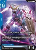 Unicorn Gundam (Destroy Mode) GD01-002