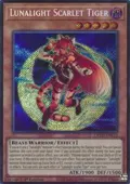 Lunalight Scarlet Tiger (Secret Rare) LAVD-ENL13