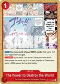 The Power to Destroy the World OP17-018