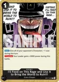 I'll Feed on This Rage and Use It to Bring the World to Ruin!!! OP17-097
