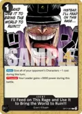 I'll Feed on This Rage and Use It to Bring the World to Ruin!!! OP17-097