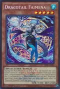 Dracotail Faimena (Emblazoned Secret Rare) 26LP-EN002