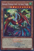 Radiant Typhoon Fonix, the Great Flame (Emblazoned Secret Rare) 26LP-EN014