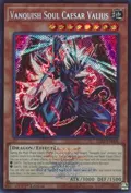 Vanquish Soul Caesar Valius (Emblazoned Secret Rare) 26LP-EN008