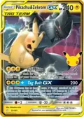 Pikachu & Zekrom GX #33/181