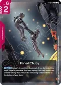 Final Duty ST13-014