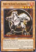 Horus the Black Flame Dragon LV4 YSKR-EN019