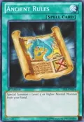 Ancient Rules YSYR-EN034
