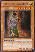 Enishi, Shien's Chancellor (Blue) DL12-EN009