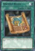 Ancient Rules (Blue) DL13-EN016