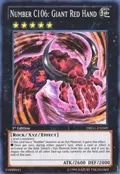 Number C106: Giant Red Hand DRLG-EN049