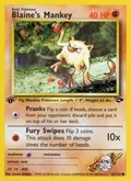 Blaine's Mankey #063/132
