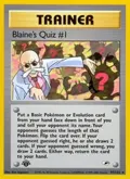 Blaine's Quiz #1 #097/132