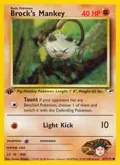 Brock's Mankey (67) #067/132
