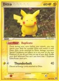 Ditto - 039/113 (Pikachu) #39/113