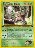 Giovanni's Pinsir #024/132
