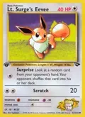 Lt. Surge's Eevee #051/132