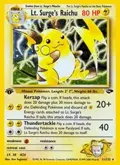 Lt. Surge's Raichu #011/132