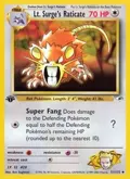 Lt. Surge's Raticate #051/132