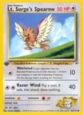 Lt. Surge's Spearow (83) #083/132