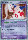 Mr. Mime ex #111/112