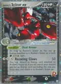 Rocket's Scizor ex #101/109