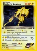 Rocket's Zapdos #015/132