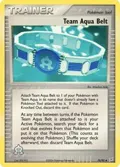 Team Aqua Belt #76/95