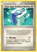 Team Aqua Technical Machine 01 #79/95
