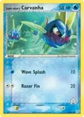 Team Aqua's Carvanha #48/95