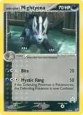 Team Aqua's Mightyena #15/95
