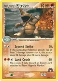 Team Magma's Rhydon #22/95